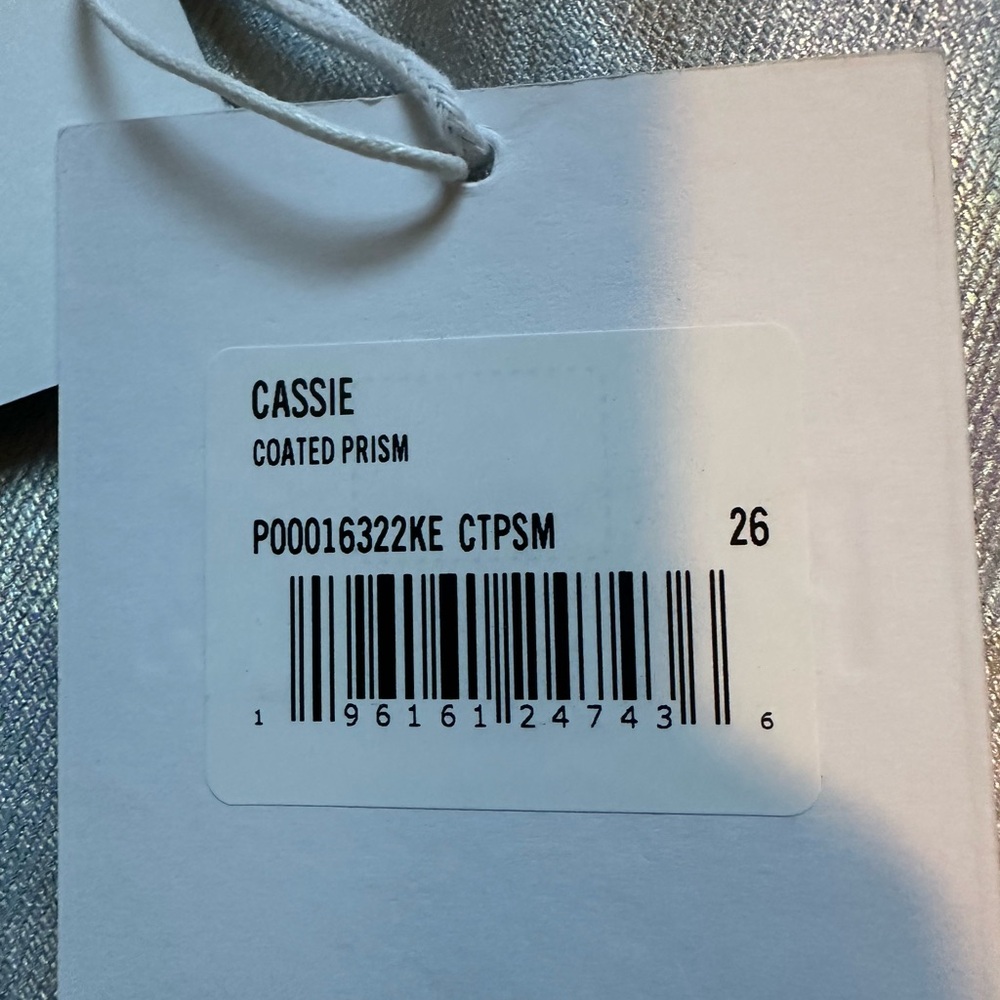 Pistola Cassie Silver Coated Prism straight leg Jeans - Picture 7 of 7